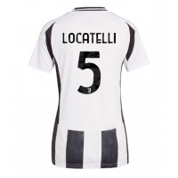 Juventus Manuel Locatelli #5 Kotipaita Naiset 2024-25 Lyhythihainen